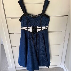NWT HOT TOPIC Doctor Who TARDIS Dress Plus 20 Cosplay Time Lord BBC Exclusive